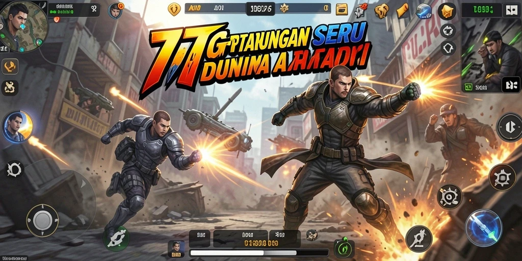 Tampilan gameplay 77AG yang mendebarkan dan penuh aksi.