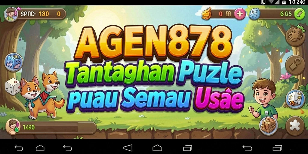 Tampilan gameplay AGEN878 yang menarik dalam menyelesaikan teka-teki.
