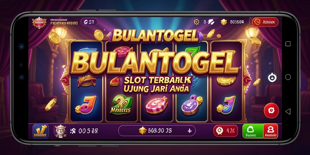 Screenshot gameplay BULANTOGEL yang menampilkan putaran slot yang mendebarkan.