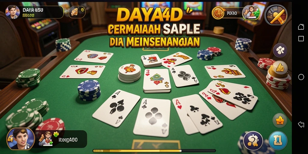 Tampilan gameplay Gaple yang seru dan mengasyikkan di DAYA4D.