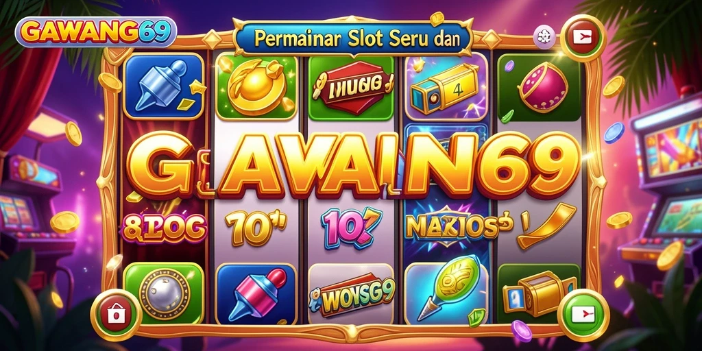 Tampilan menakjubkan dari gameplay Slot GAWANG69 yang seru.