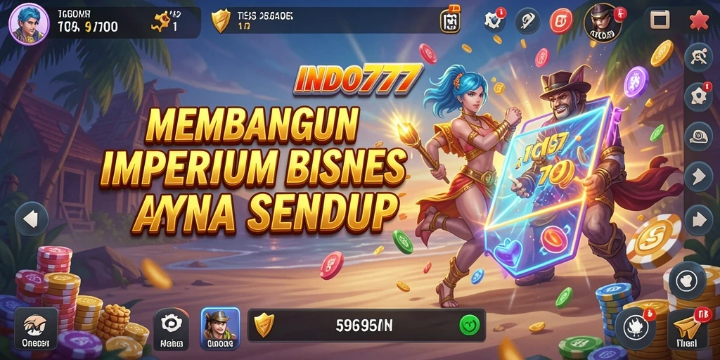 Tampilan gameplay INDO777 yang menakjubkan dan interaktif.