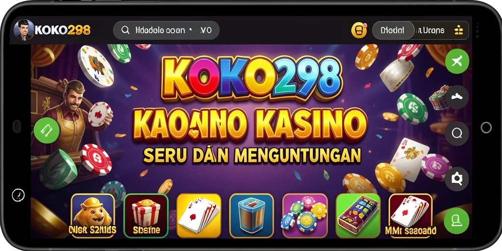 Gameplay menegangkan dan grafis memukau KOKO288 saat bermain Kasino.