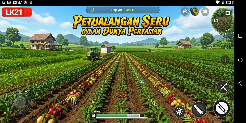 Tampilan gameplay seru dan interaktif di LK21 yang penuh warna.