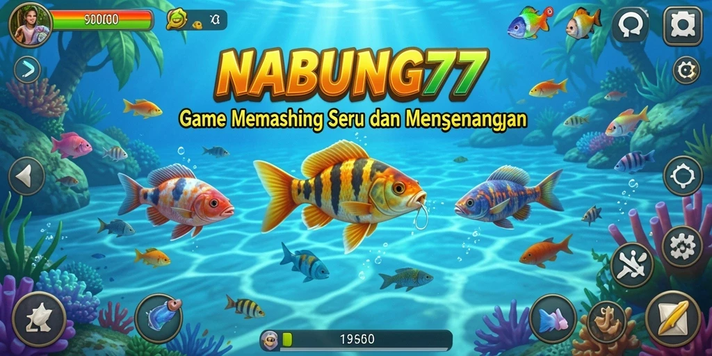 Tangkapan ikan yang mengesankan dalam gameplay NABUNG77.