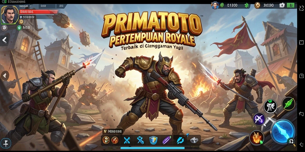 Gameplay seru dan strategi pertempuran di PRIMATOTO.