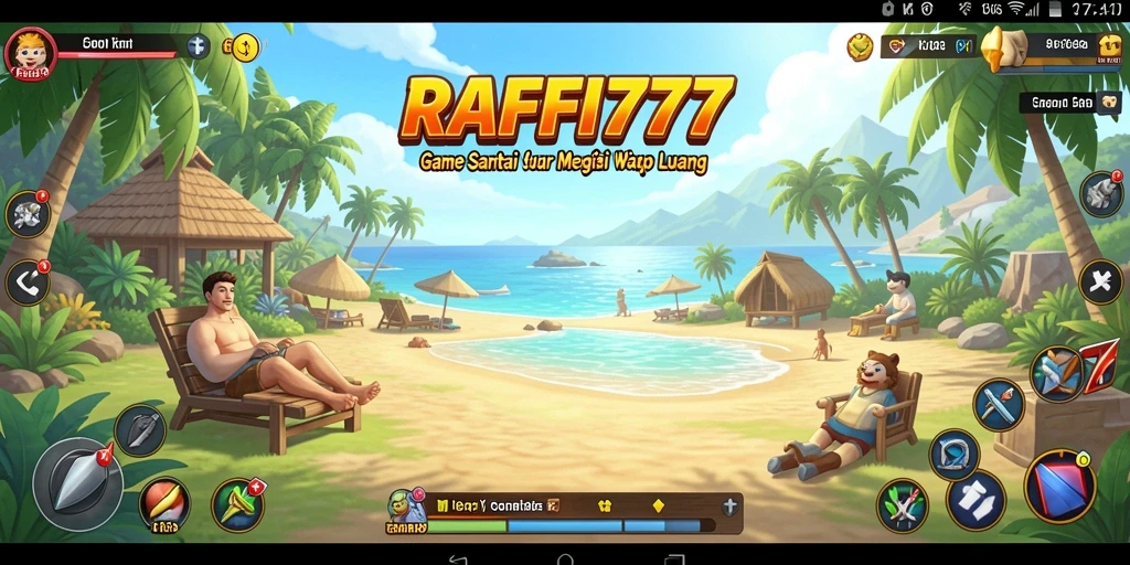 Screenshot gameplay RAFFI777 menampilkan aksi seru dan grafis menarik.