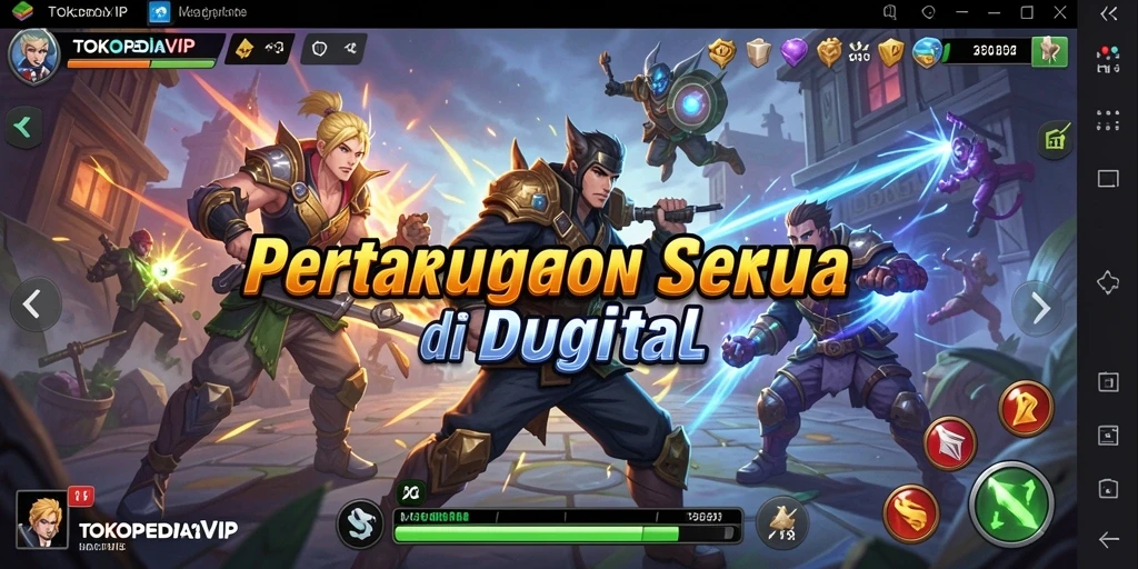Gameplay seru dengan karakter Fighting yang bervariasi.