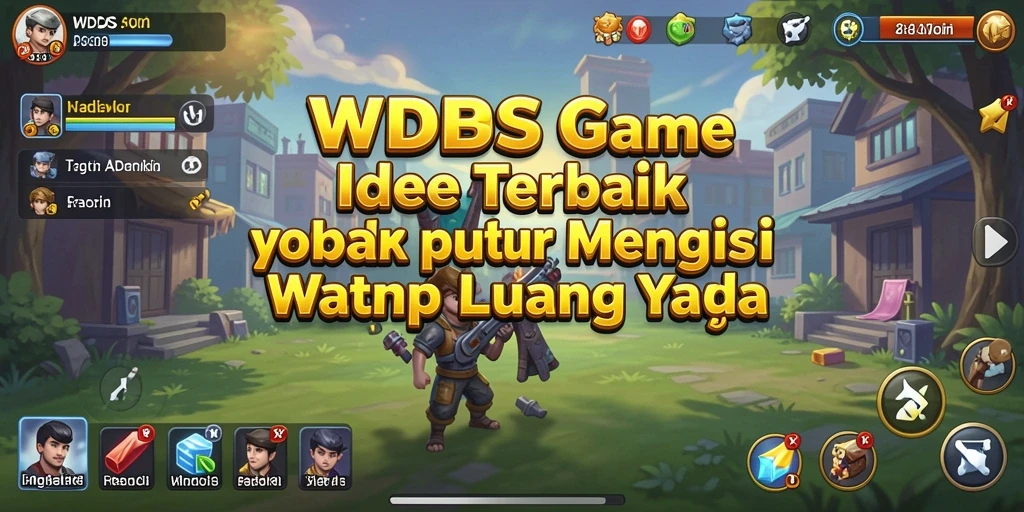 Screenshot gameplay WDBOS yang menunjukkan interaksi pemain dengan elemen Idle.