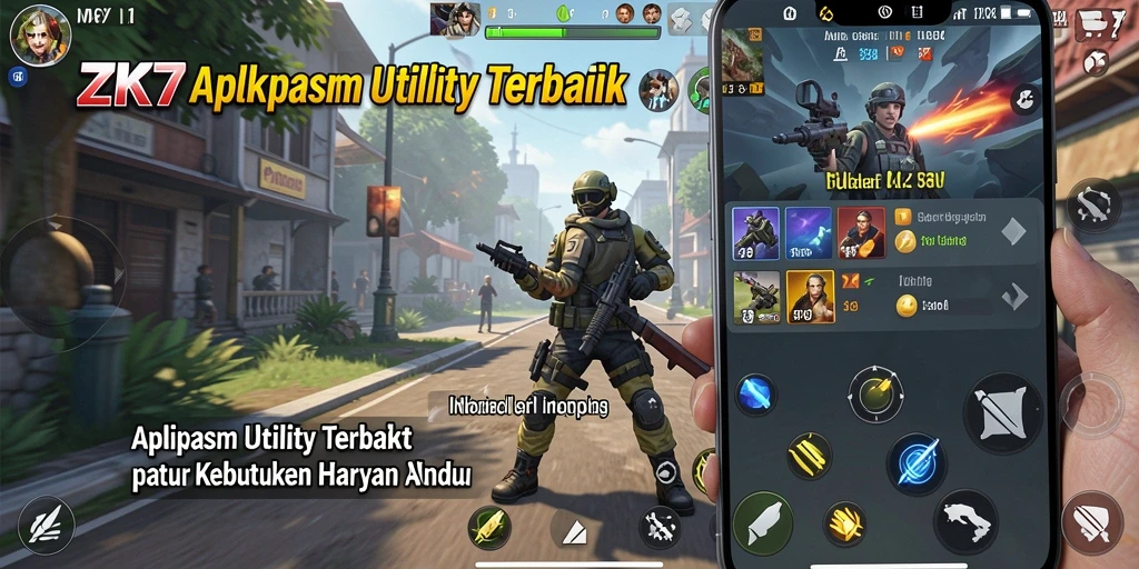 Tampilan screenshot utama ZK7 yang menunjukkan fitur-fitur unggulan.